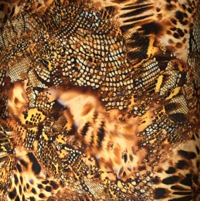 Barna kígyó mintás